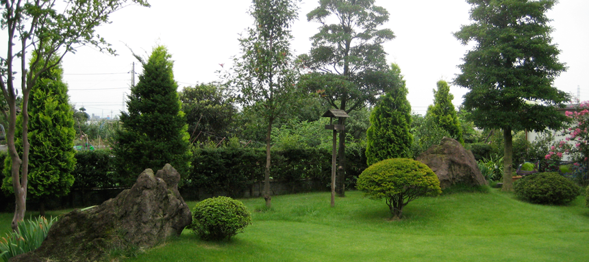 岡野造園ホームページです。